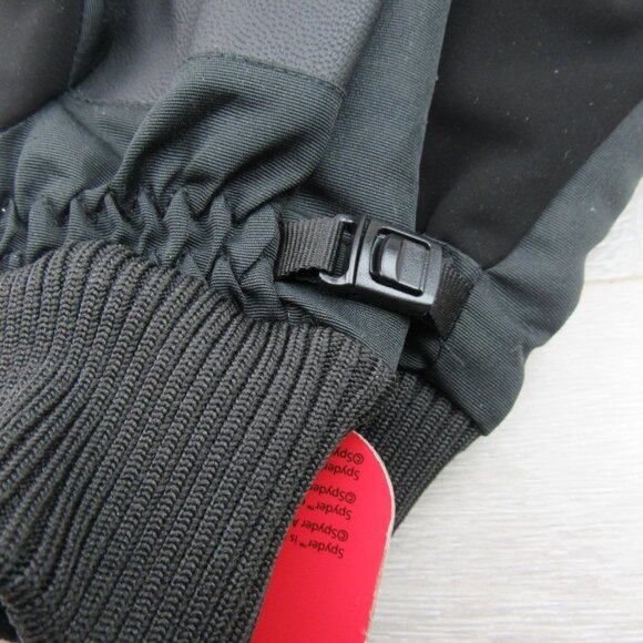 Spyder Insulated Ski Winter Sports Black Gloves Women's Size Small / Medium NEW - Picture 10 of 15